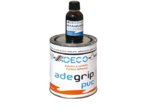 Klijai PVC Adeco Adegrip Dviejų Komponentų 850g + Aktyvatorius 50ml