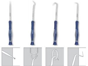 Mini pick and hook set 4 pcs Irimo