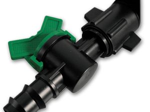 Offtake with valve, 16 hose barb
