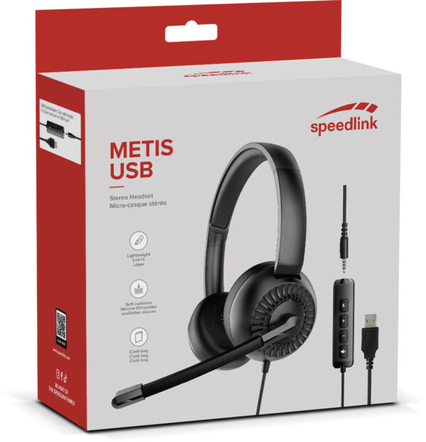 Speedlink headset Metis (SL-870007-BK) - Image 2