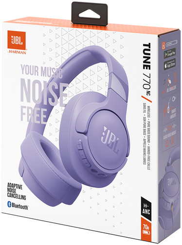 JBL wireless headset Tune 770NC, purple - Image 10