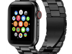TECH-PROTECT STAINLESS APPLE WATCH 4 / 5 / 6 / 7 / 8 / 9 / SE / ULTRA 1 / 2(42 / 44 / 45 / 49 MM) BLACK