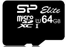 Silicon Power | Elite UHS-I | 64 GB | MicroSDXC | Flash memory class 10 | SD adapter