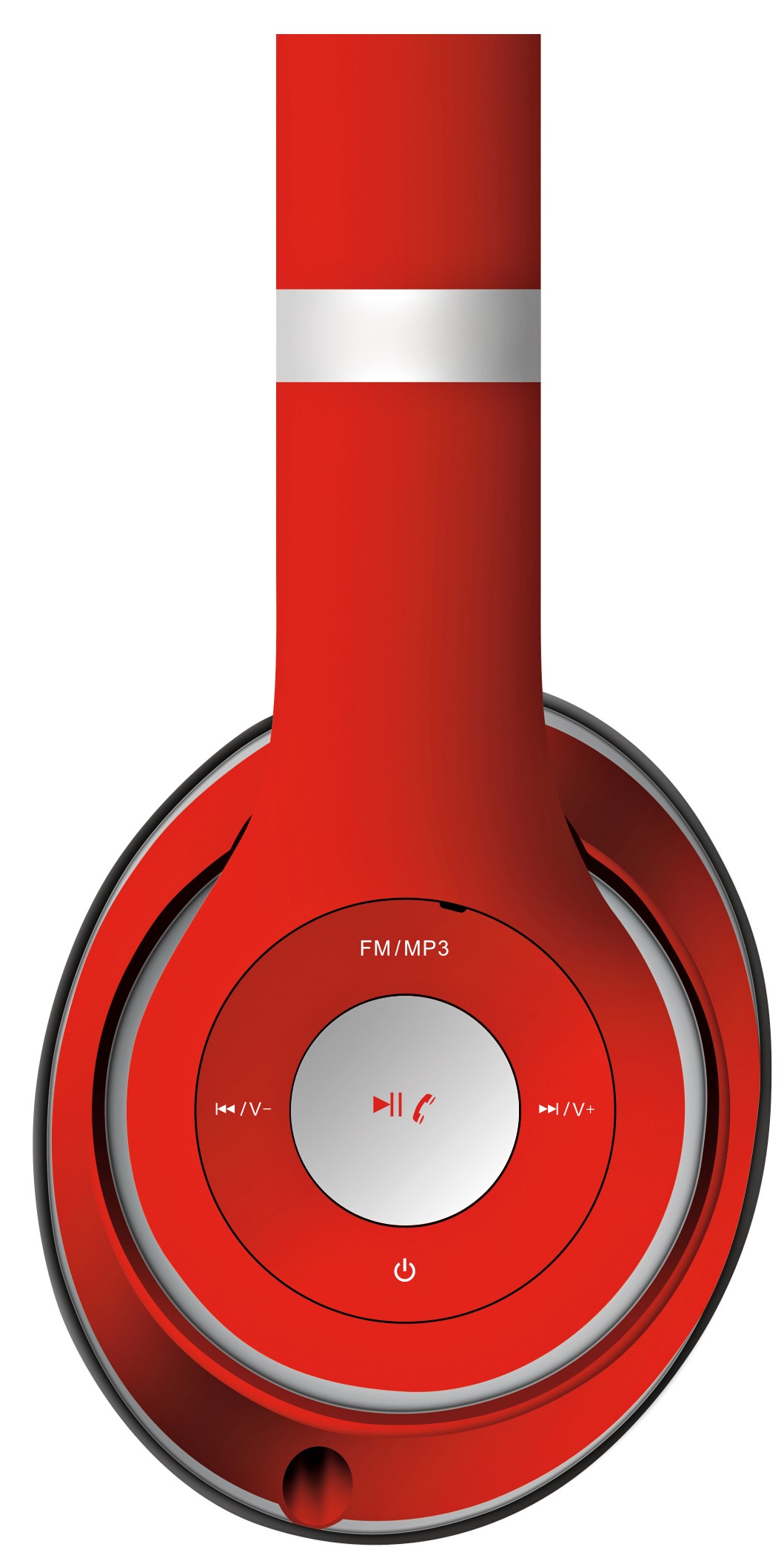 Omega Freestyle headset FH0916, red - Image 2