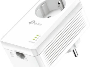 TP-LINK | AV1000 Gigabit Passthrough Powerline Adapter | TL-PA7017P | 1000 Mbit/s | Ethernet LAN (RJ-45) ports 1 | No Wi-Fi | Extra socket