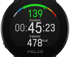 POLAR Unite Fitness watch, Black, S-L