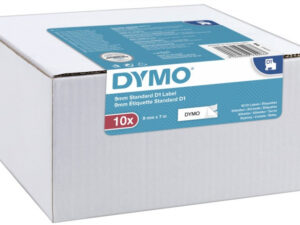 DYMO D1 Multipack - 9mm x 7m - Black auf White