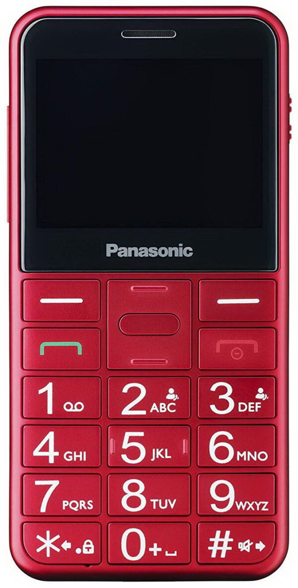 Telefon dla seniora KX-TU155 czerwony - Image 2