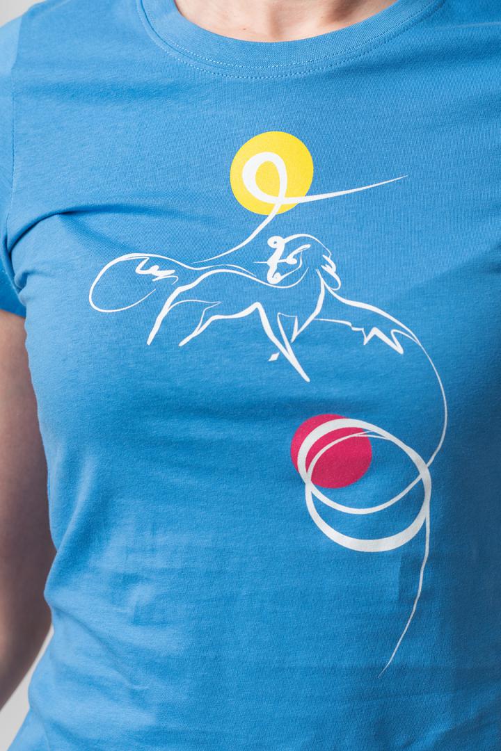 TSHIRT CASUAL F CAL PEGAS AZURE-S - Image 2