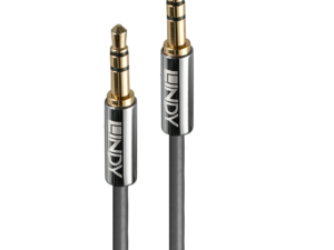 Lindy Cablu Audio 3.5mm, 2m, Cromo Line