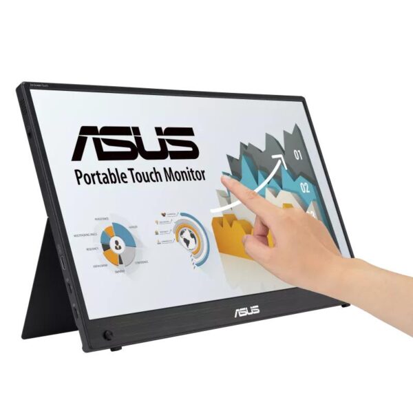 ASUS IPS monitor ZenScreen Touch MB16AHT - 39.6 cm (15.6") - 1920 x 1080 Full HD - Image 5