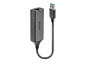 Lindy Adaptor USB 3.0 RJ45 10/100/1000Mb "LY-43298" (timbru verde 0.18 lei)