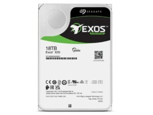 Seagate Exos X20 ST18000NM003D - hard drive - 18 TB - SATA 6Gb/s