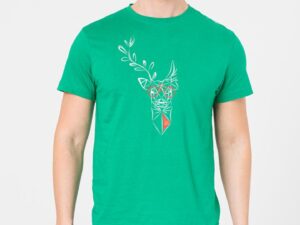 TRICOU  CERB FAMILIE BARBATI   K GREEN-L