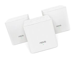 Tenda Nova MW3 (3-pack) WiFi AC1200 Mesh system Dual Band, 2x LAN/WAN, MU-MIMO, SMART aplikace