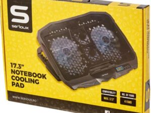 LAPTOP COOLING PAD NCP025, USB, 10-17"