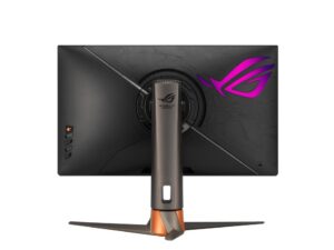ASUS ROG Swift PG27AQN 27inch WQHD Gaming Monitor 360Hz 1ms GtG G-Sync Nvidia Reflex HDR 600 IPS 16:9 2560x1440 DP 1.4 DSC HDMI USB