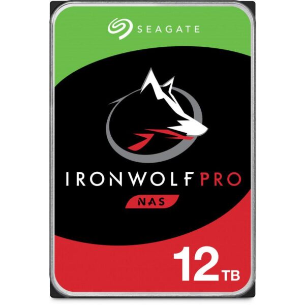 Seagate HDD IronWolf Pro - 12 TB - 3.5" - SATA 6 GB/s