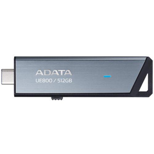 MEMORY DRIVE FLASH USB-C 512GB/SILV AELI-UE800-512G-CSG ADATA