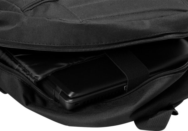 RUCSAC SPACER, pt. notebook de max. 15.6", 1 compartiment, buzunar frontal, buzunar lateral x 2, waterproof,  nylon, negru, "Buddy",  "SPB18906" (EAN:5949046601084; "ACC-SPC0205001" - 623019)