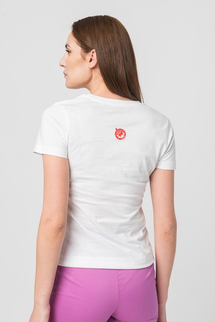 TSHIRT CASUAL F BICICLETA COLOR WHITE-S - Image 5