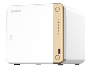 QNAP TS-462-4G (2core 2,9GHz, 4GB RAM, 4x SATA, 2x M.2 NVMe, 1x PCIe, 1x HDMI 4K, 1x 2,5GbE, 4x USB)