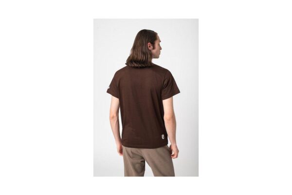 TRICOU  LOGO ORANGE BARBATI   COFFEE-XL