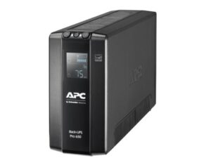 APC Back UPS Pro 650VA, 6 Outlets, AVR, LCD Interface