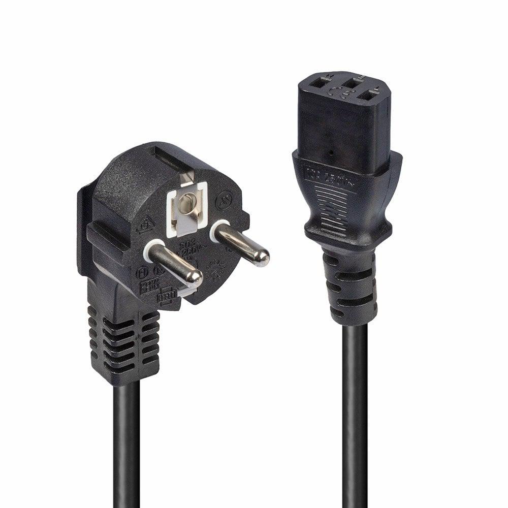 Lindy - power cable - power CEE 7/7 to power IEC 60320 C13 - 3 m - Image 2