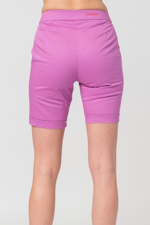 PANTALONI SCURT CASUAL FEMEI LILA XS - Image 4