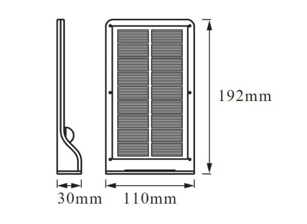 Prožek. DoorLED Solar balts /6 - Image 2