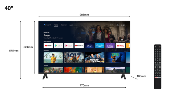 TV TCL 40" 40S5400A FHD - Image 10