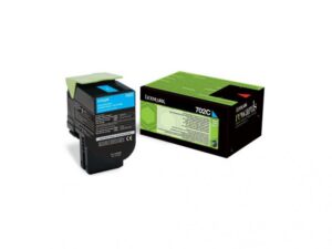 Lexmark 702C R toner cartridge 1 pc(s) Original Cyan
