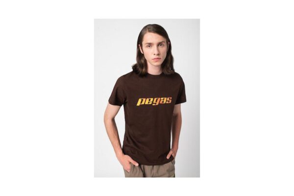 TRICOU  LOGO ORANGE BARBATI   COFFEE-XL - Image 2