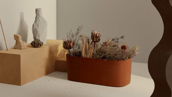 Plant Pot KOS 78cm x 38cm x h30cm, sand - Image 6