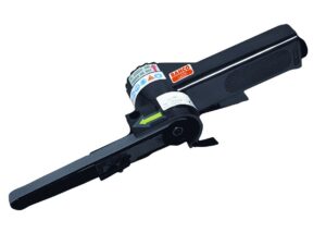 Pneumatic belt sander with 10x330mm belt, 16000rpm