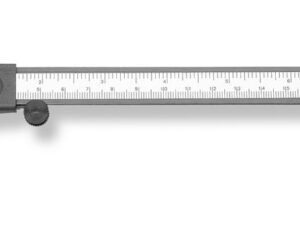 Pocket slide caliper Type 206 120mm/5" 1/10mm 1/16", matt