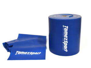 Elastinė Juosta Tomaz Sport Extra Heavy 15x0,3cm Mėlyna 10-12lbs