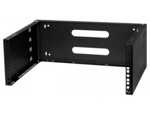 Stalflex Rack Holder Wall Mounted 19" 4U  330mm  Black WRH19-4U-330B