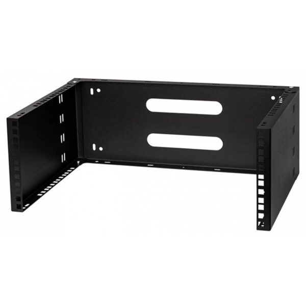 Stalflex Rack Holder Wall Mounted 19" 4U  330mm  Black WRH19-4U-330B