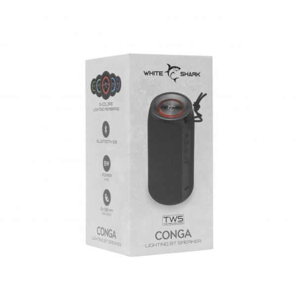 White Shark GBT-808 Conga Black - Image 7