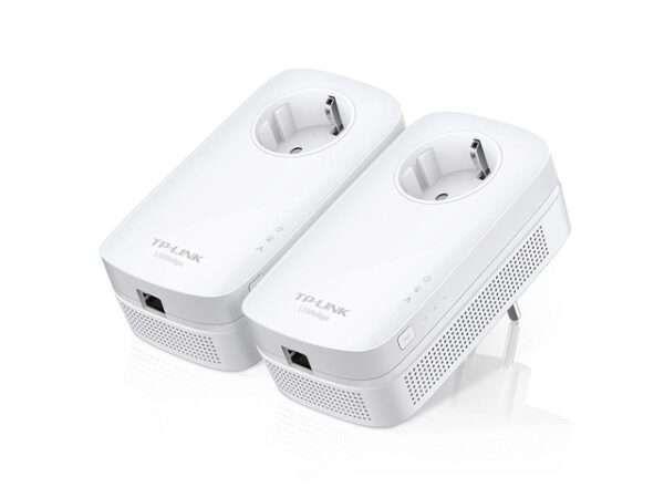 TP-LINK | AV1300 Gigabit Passthrough Powerline Starter Kit | TL-PA8010P KIT | 1300 Mbit/s | Ethernet LAN (RJ-45) ports 1 | No Wi-Fi | Extra socket - Image 2
