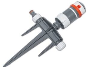 WHITE LINE 4-pattern gear drive sprinkler on spike