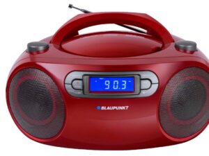Boombox FM PLL CD/MP3/USB/AUX/Zegar/Alarm