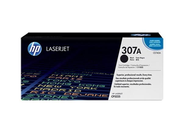 HP original Colour Laserjet CE740A Toner cartridge black standard capacity 7.000 pages 1-pack