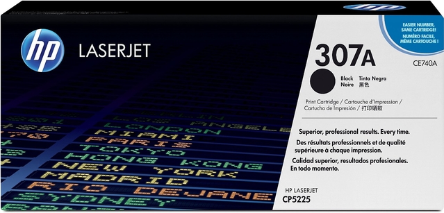HP original Colour Laserjet CE740A Toner cartridge black standard capacity 7.000 pages 1-pack - Image 2
