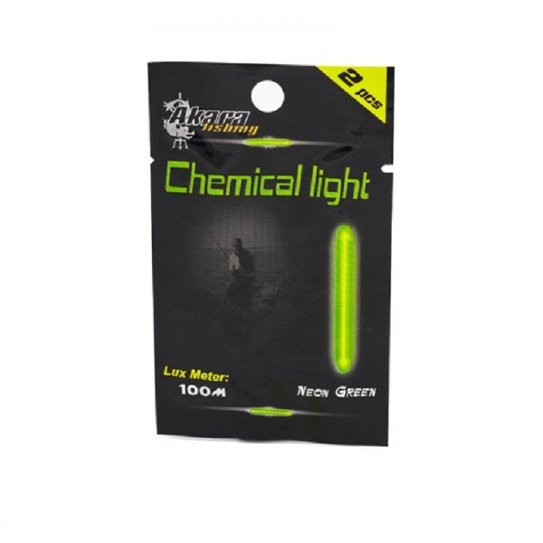 Žvejybinė Švieselė AKARA FI-L Green Neon Skersmuo 3.0mm, Ilgis 25mm