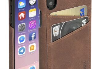 Krusell Sunne 2 Card Cover Apple iPhone X vintage cognac (61104)