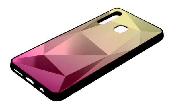 Mocco Stone Ombre Back Case Silicone Case With gradient Color For Apple iPhone 11 Pro Yellow - Pink - Image 3