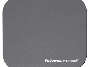 MOUSE PAD MICROBAN/SILVER 5934005 FELLOWES